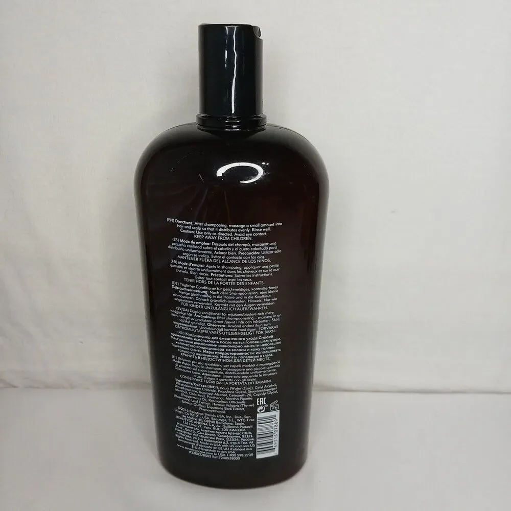 American Crew Men's Daily Conditioner Soft Manageable Hair 33.8 oz New